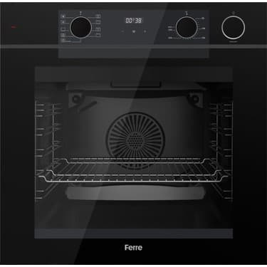 Ferre New Fryart & Steamart Bl Seriisi Ultra Sessiz Siyah Ankastre Set ( QEP64CS-BL135-D080-SA ) 2