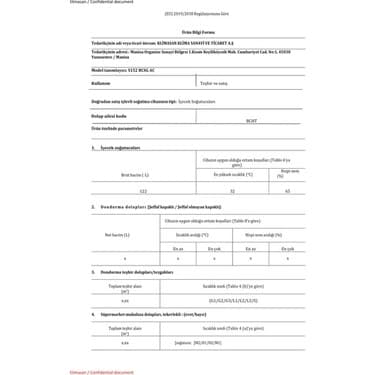 Şenocak S-152 Bcsg Sürgülü Bombe Camlı Muhafaza Gıda ve Içecek Saklama Soğutucu 3