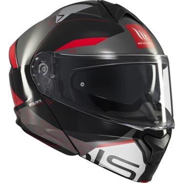 Mt Helmets Kask mt Genesis Sv Atempo B15 Çene Açılır Parlak Kır/beyaz 2