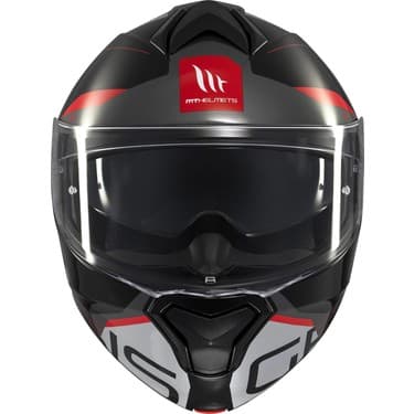 Mt Helmets Kask mt Genesis Sv Atempo B15 Çene Açılır Parlak Kır/beyaz 4