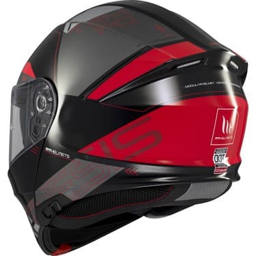 Mt Helmets Kask mt Genesis Sv Atempo B15 Çene Açılır Parlak Kır/beyaz 5