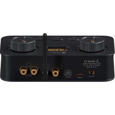 Fosi Audio K7 Dac Kulaklık Amp, Masaüstü USB C ve Oyun Pc Ps5 Için Analog Ses Dönüştürücü, Optik / Koaksiyel / Bluetooth Aptx Hd Ll / Mikrofon Girişi, 3,5 mm / 4,4 mm Dengeli / Rca Çıkışı 2