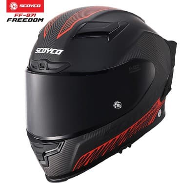 Scoyco FF-871 Freedom Full Face Motosiklet Kaskı 2