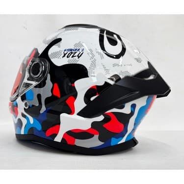 MT Stinger 2 Yozu A7 Parlak Renk Şefaf Vizörlü V-28B 3