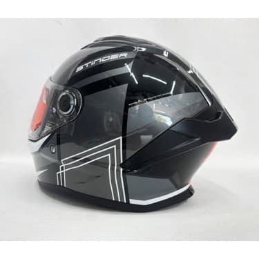 MT Stinger 2 Tron B12 Parlak Renk Şefaf Vizörlü V-28B 2