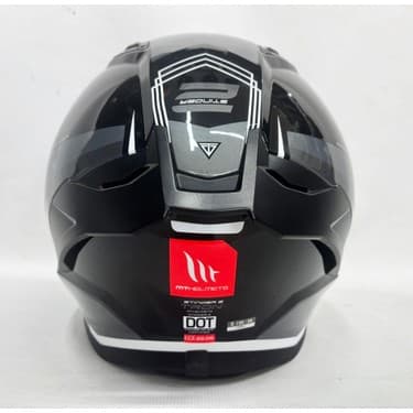 MT Stinger 2 Tron B12 Parlak Renk Şefaf Vizörlü V-28B 3