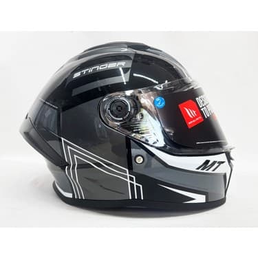 MT Stinger 2 Tron B12 Parlak Renk Şefaf Vizörlü V-28B 5