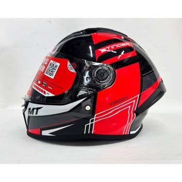 MT Stinger 2 Tron B15 Parlak Renk Şefaf Vizörlü V-28B 2