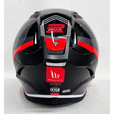 MT Stinger 2 Tron B15 Parlak Renk Şefaf Vizörlü V-28B 3