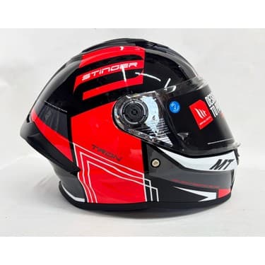 MT Stinger 2 Tron B15 Parlak Renk Şefaf Vizörlü V-28B 4