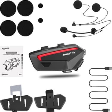 Duolink Duolınk X02 Bluetooth Intercom Seti (6 Kişi) 2