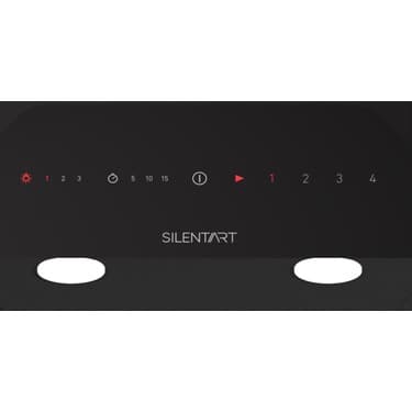 Ferre D063 Siyah Ultra Sessiz Silentart 60 cm Ankastre Davlumbaz 2