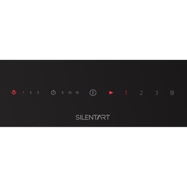 Ferre D080 Siyah Ultra Sessiz Silentart 60 cm Ankastre Davlumbaz 2