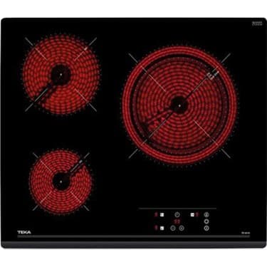 Teka ATV 60 BK Davlumbaz - HAK 625 N Fırın - TZ 6316 Elektrikli Ocak Siyah Ankastre Set 3