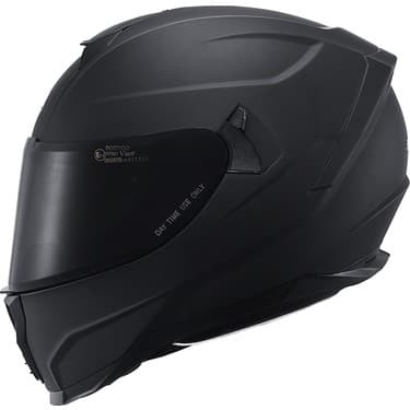 Motoanl Motosiklet Double Vizörlü Full Face Kask Ce Motor Kaskı Mat Black Edition 4