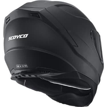 Motoanl Motosiklet Double Vizörlü Full Face Kask Ce Motor Kaskı Mat Black Edition 5