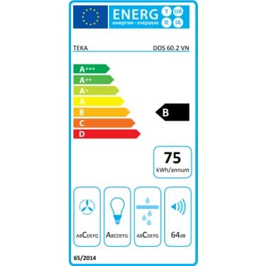 Teka - Dos 60.2 Vn - Duvar Tipi Country Davlumbaz - 631 M³/h - Vanilya - 60 cm - 113010007 6