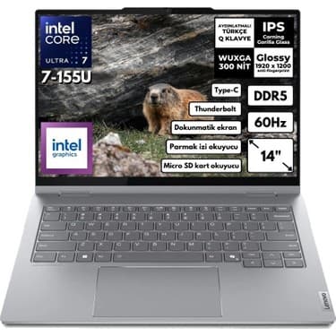 Lenovo Thinkbook 14 2-In-1 G4 Iml Intel Core Ultra 7 155U 32GB 1TB SSD 14\ 2