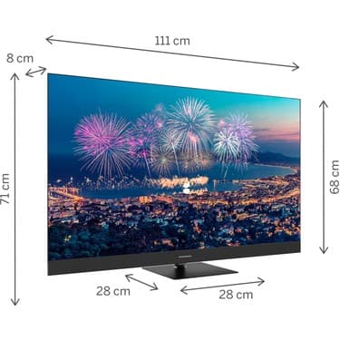 THOMSON 50QG6C14 50" 126 Ekran Uydu Alıcılı 4K Ultra HD Google Smart QLED Plus TV 2