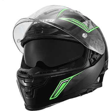 Motoanl Motosiklet Kask Full Face Ce Yüksek Güvenlikli Motor Kaskı Exorcısm Edition 3