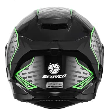 Motoanl Motosiklet Kask Full Face Ce Yüksek Güvenlikli Motor Kaskı Exorcısm Edition 5