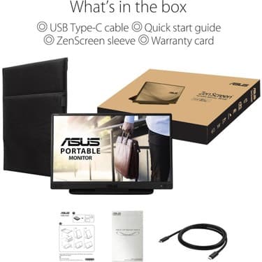 Asus Zenscreen MB166C 15.6'' 5 Ms Full Hd IPS 60 Hz Taşınabilir Monitör - Outlet 4