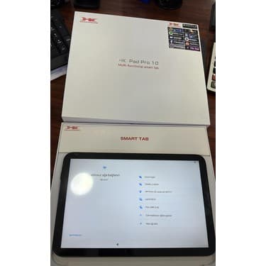 HK Pad Pro 10 Tablet 10.1İnç 4GBRAM 32GB DEPOLAMA 1TB YÜKSELTILEBILIR 5G Android 8000mAh 4
