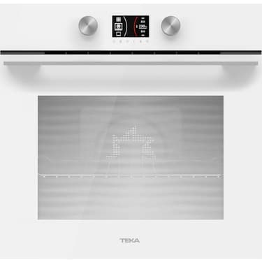 Teka HLB 8600 WH Ankastre Multifonksiyonel Dijital Ekranlı Turbo Fırın Beyaz Cam 70 lt 111000012 2