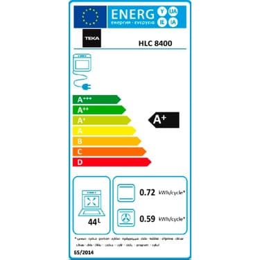 Teka - HLC 8400 WH - Ankastre Multifonksiyonel Turbo Kompakt Fırın - Beyaz Cam - 45 lt - 111130002 7