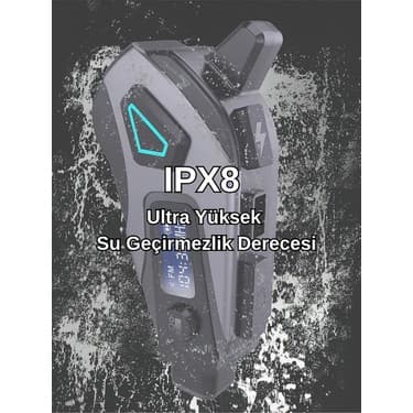 Electro Awm Kameralı Bluetooth Motosiklet Kask Interkomu Su Geçirmez Hd Kayıt 32 GB Sd Kart Hediyeli 3