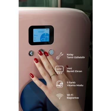 Bob Tezgah Üstü Mini Bulaşık Makinesi Siyah Bakır 3