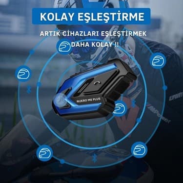 Kaly Nukrotech Nukro M6 Plus Bluetooth Interkom 3