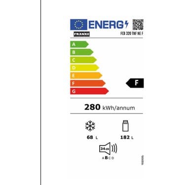 Franke FCB 320 NE F Ankastre Buzdolabı 3
