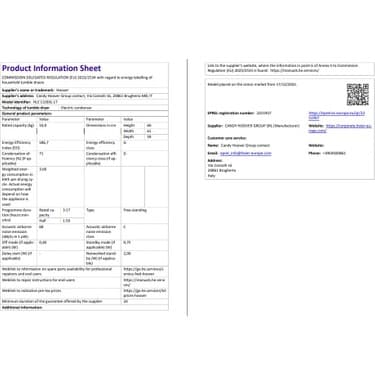 Hoover HLE C10DG-17 10 kg NFC Bağlantılı Kurutma Makinesi 6