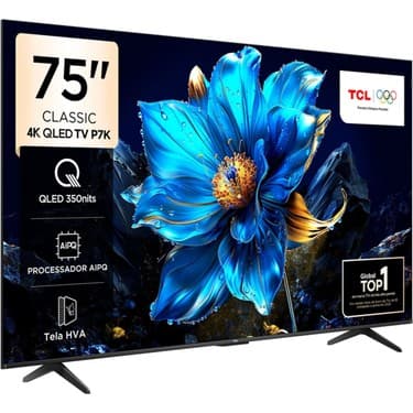 TCL 75P7K 75" 190 Ekran Uydu Alıcılı 4K Ultra HD QLED Google TV 2