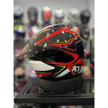 KYT Nz-Race Carbon Kırmızı (+1 Siyah Vizör) 2