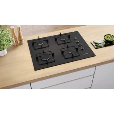 Siemens EO7C6PP30O Sert Cam Ankastre Ocak Siyah 4