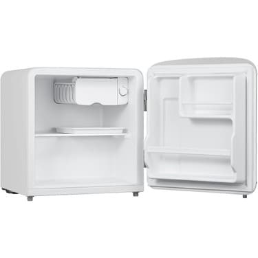 Dijitsu DB80RWH Retro Beyaz Mini Buzdolabı 2