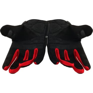 OEM Prorider Motosiklet Eldiveni Siyah-Kırmızı 2xl Beden 2