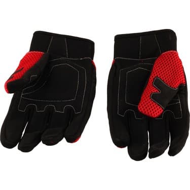 Kamfan Motosiklet Eldiveni Kırmızı-Siyah-2xl Beden 2