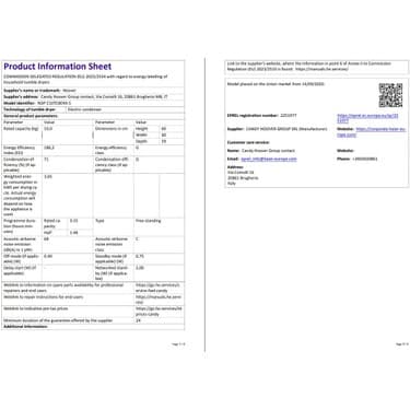 Hoover Ndp C10Tcberx-S 10 Kg Wi-Fi  Bağlantılı Kurutma Makinesi 3