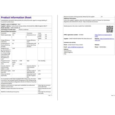 Haier HD90-A2939RE-TR 9 kg Wi-Fi  Bağlantılı Isı Pompalı Kurutma Makinesi 6