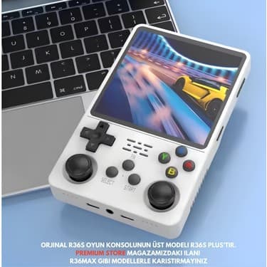 Prest R36s Plus Oyun Konsolu El Atarisi Orjinal Arkos İşletim Sistemi 128 Gb Hafıza 21000 Oyun 4Inch Ekran 3