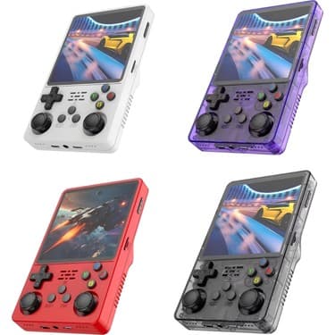 Prest R36s Plus Oyun Konsolu El Atarisi Orjinal Arkos İşletim Sistemi 128 Gb Hafıza 21000 Oyun 4Inch Ekran 6