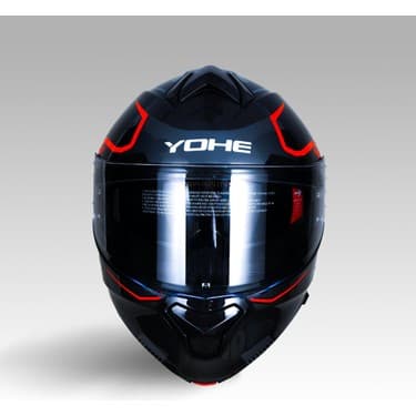 Yohe 935SV Kask Çene Açılır Motosiklet Parlak Turuncu Çift Vizör UV Bluetooth Yuvalı ECE 22.06 MIPS 4