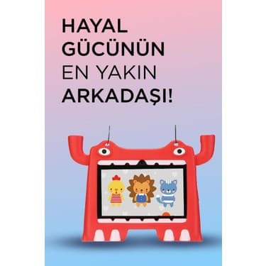 Torima T16 Kırmızı 4gb +128 GB Tablet Android 13 Çocuk Tableti Kılıf Hediyeli 3