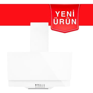 Ferre & Afm Tech Fethy Series Beyaz Cam Ankastre Set (Ferre QBL62CB + Fm 3301W + Fm 2201W) 3