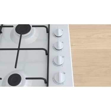 Siemens EB6C2PK80O Ocak Ankastre Gazlı Emaye Beyaz 2