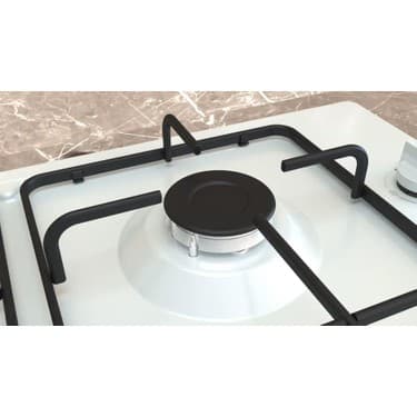 Siemens EB6C2PK80O Ocak Ankastre Gazlı Emaye Beyaz 5