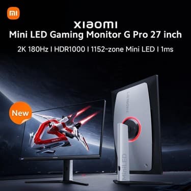 Xiaomi Mini LED LCD Monitör G Pro 27i Eu 1 Ms Ful Hd 180 Hz 2560 x 1440 LCD Monitör 4